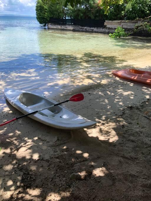 Bungalow Tiarii, Avec Acces Direct A Une Plage Privee Tevaitoa Exterior foto